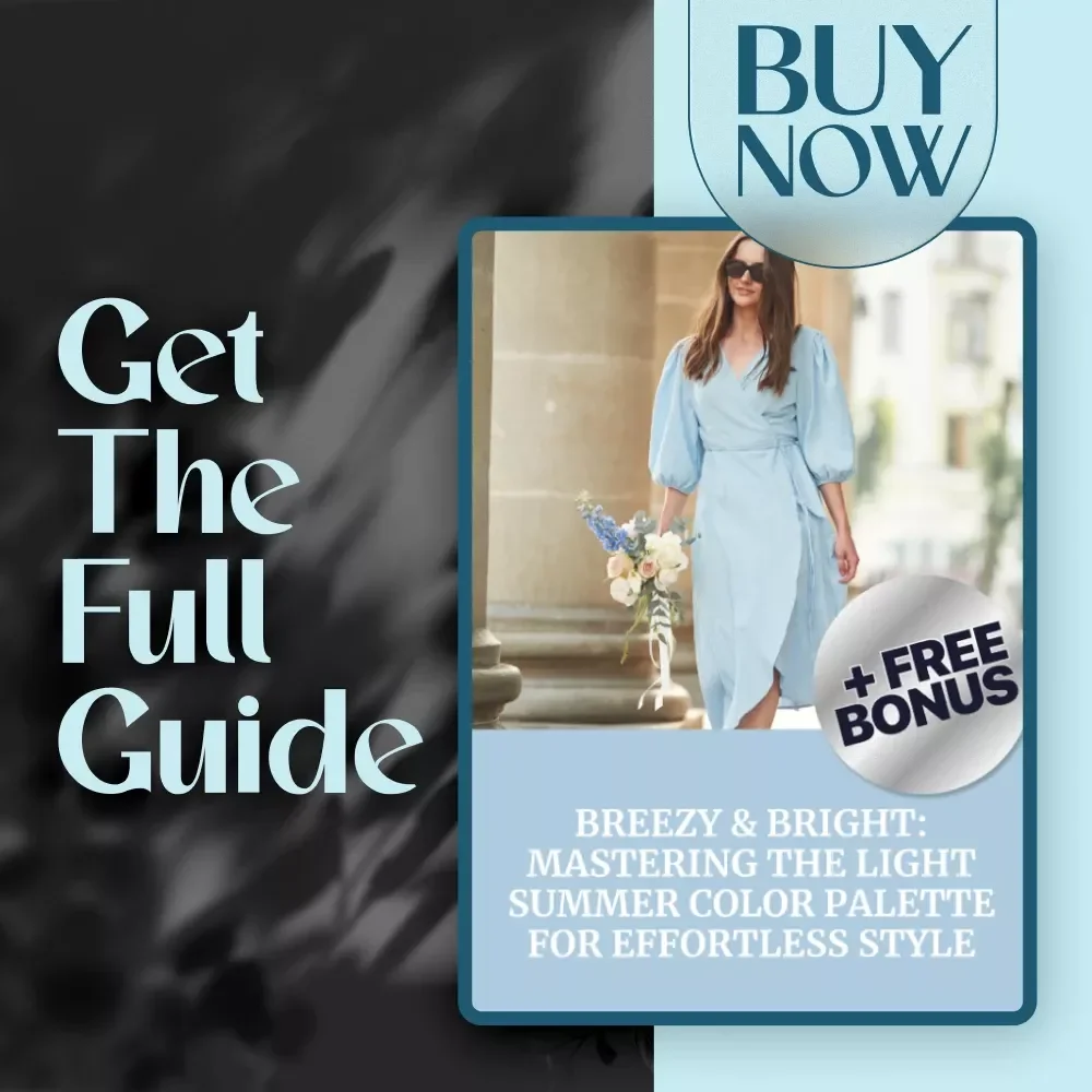 Breezy & Bright: Mastering the Light Summer Color Palette for Effortless Style – Light Summer Color Palette Outfits Guide, Capsule Wardrobe & Styling Tips – Digital Download