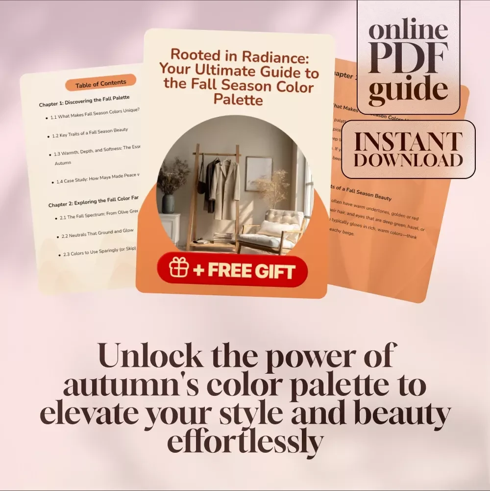 Rooted in Radiance: Your Ultimate Guide to the Fall Season Color Palette | Digital Download Guide