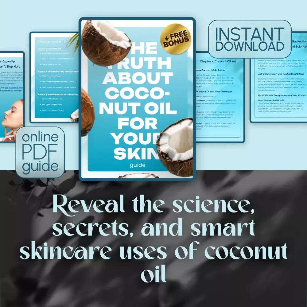 The Truth About Coconut Oil for Your Skin – Healthy Skincare Guide, Natural DIY Recipes & Case Studies | Is Coconut Oil Healthy for Your Skin?
