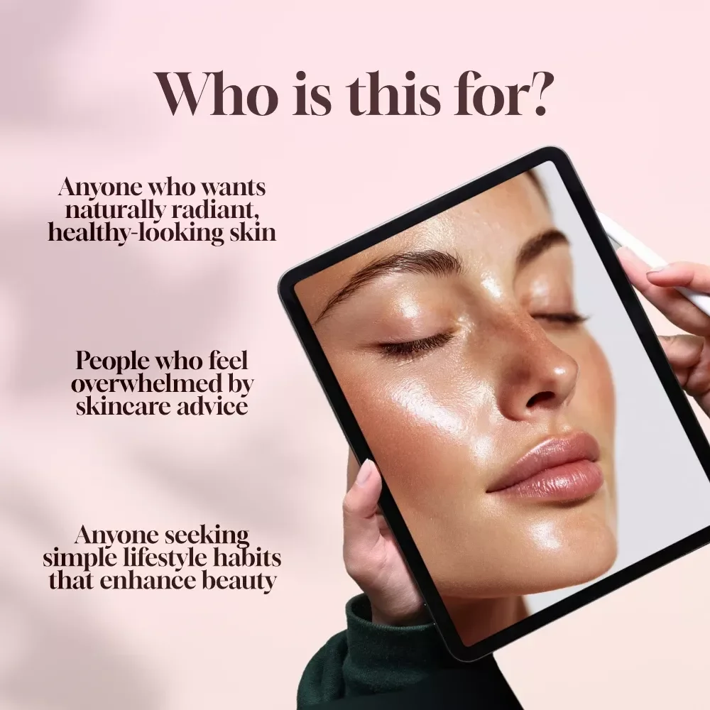 Glow Up: 10 Essential Tips for Radiant, Healthy Skin | Digital Skincare Guide | 10 Tips for Healthy Glowing Skin eBook PDF
