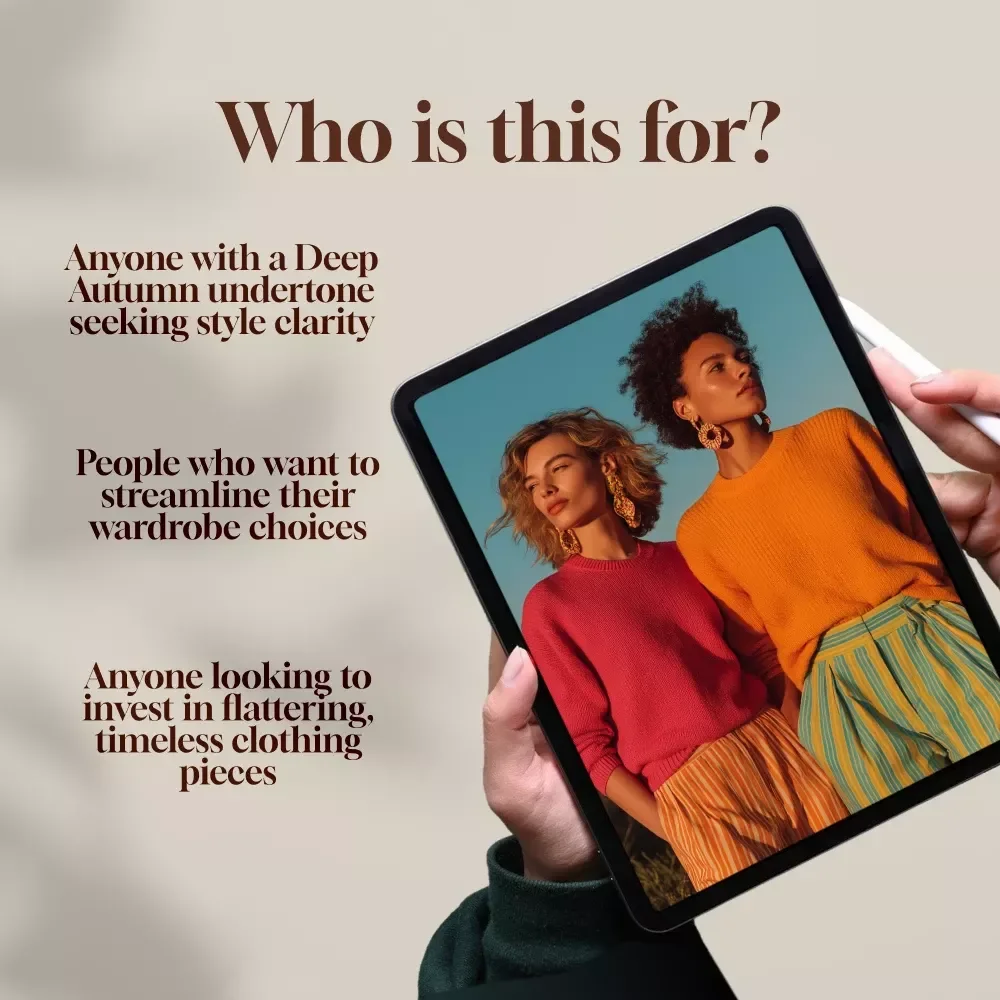 Deep Autumn Wardrobe Made Easy: Your Ultimate Guide to Deep Autumn Color Palette Clothing