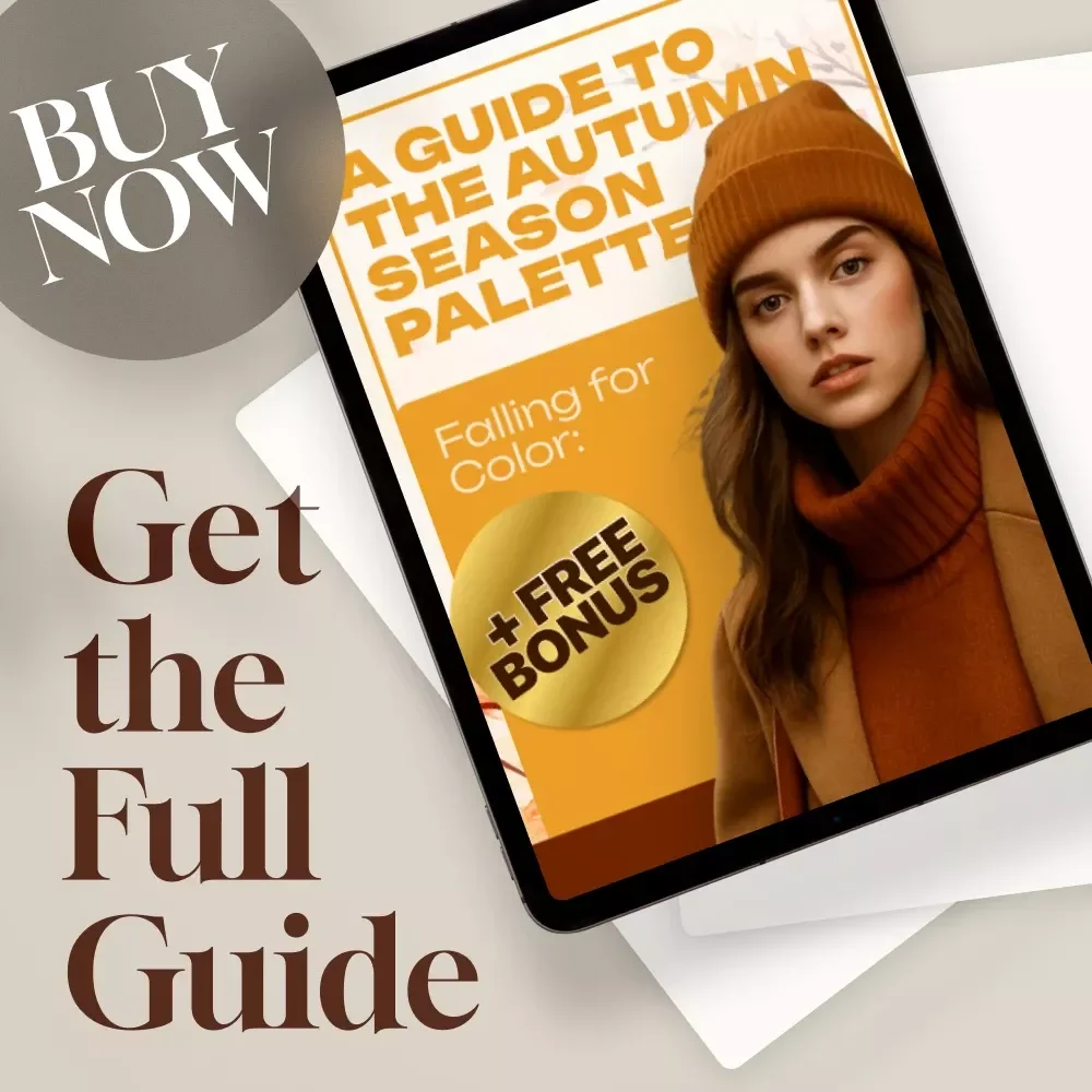 Falling for Color: A Guide to the Autumn Season Palette – Digital Download Guide for Fashion, Design & Decor