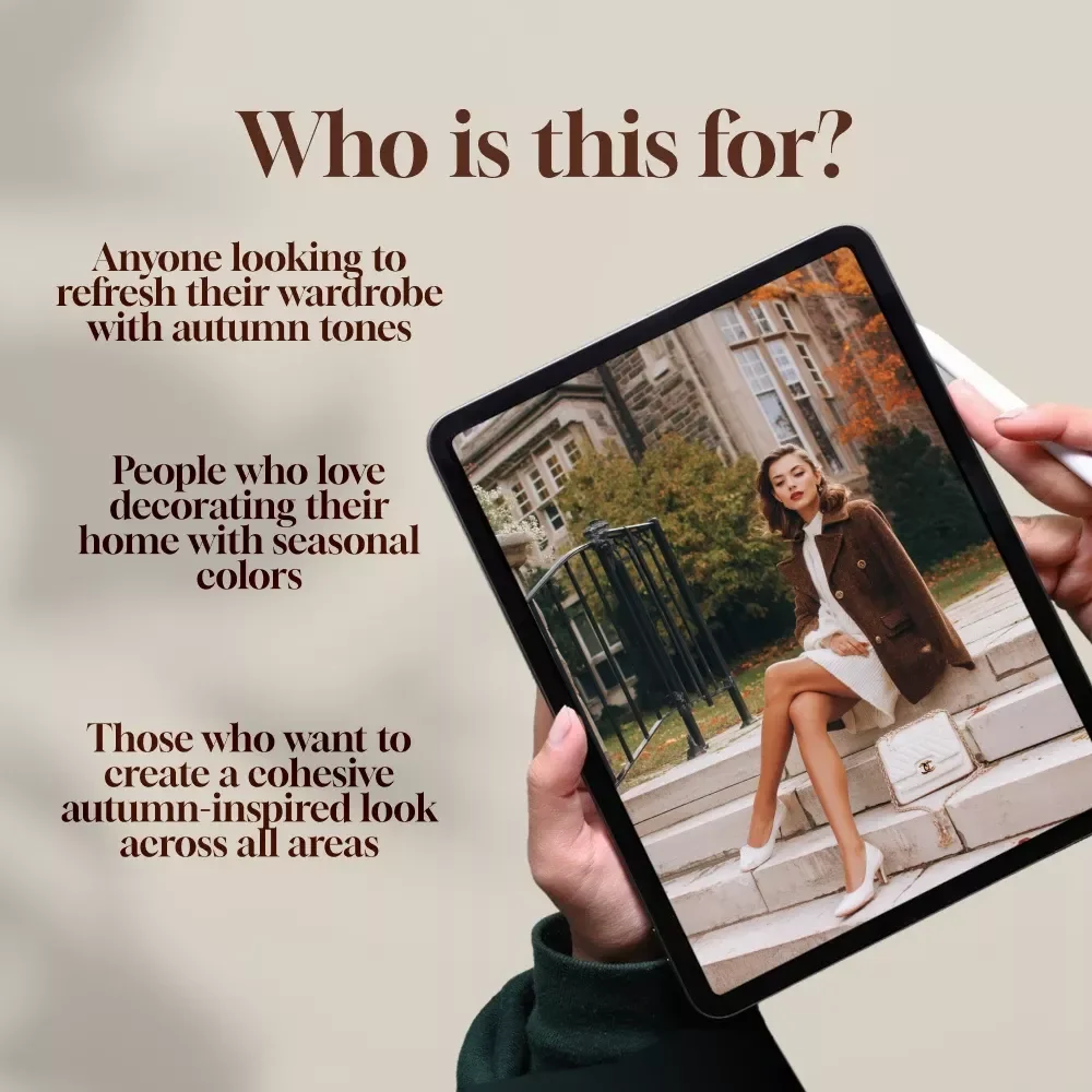 Falling for Color: A Guide to the Autumn Season Palette – Digital Download Guide for Fashion, Design & Decor