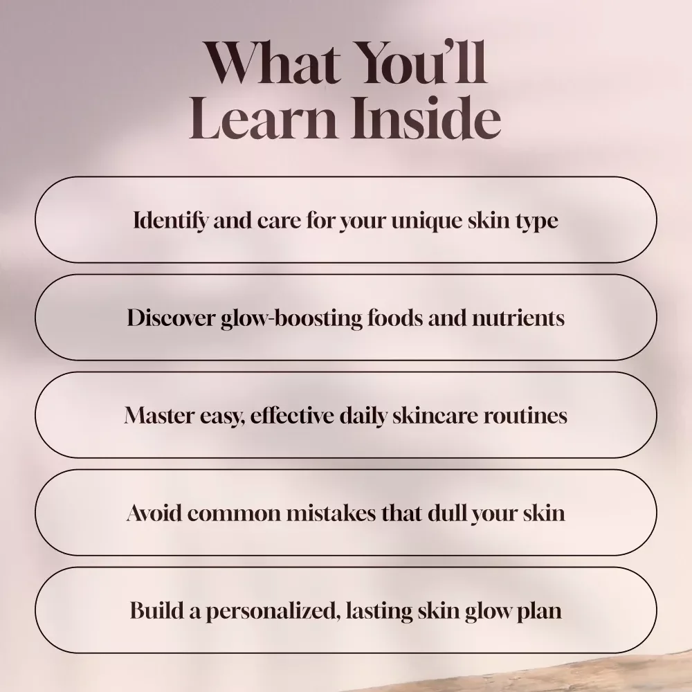 Glow Up: 10 Essential Tips for Radiant, Healthy Skin | Digital Skincare Guide | 10 Tips for Healthy Glowing Skin eBook PDF