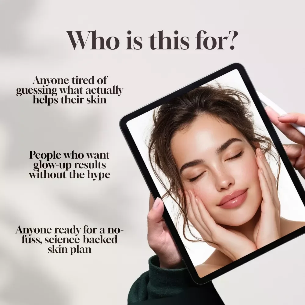 Skin Goals: No-Nonsense Guide to Getting Healthy, Glowing Skin | How to Get Healthy Skin | Digital Skincare Guide for Radiant Skin