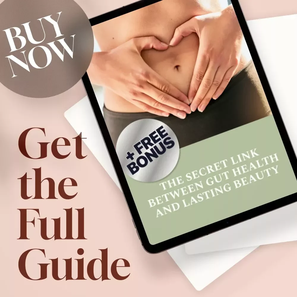The Secret Link Between Gut Health and Lasting Beauty | Gut Health and Beauty Guide for Glowing Skin, eBook, Digital Wellness Reset