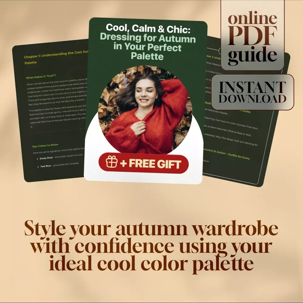 Cool, Calm & Chic: Dressing for Autumn in Your Perfect Palette | Cool Autumn Color Palette Clothes Guide for Seasonal Style