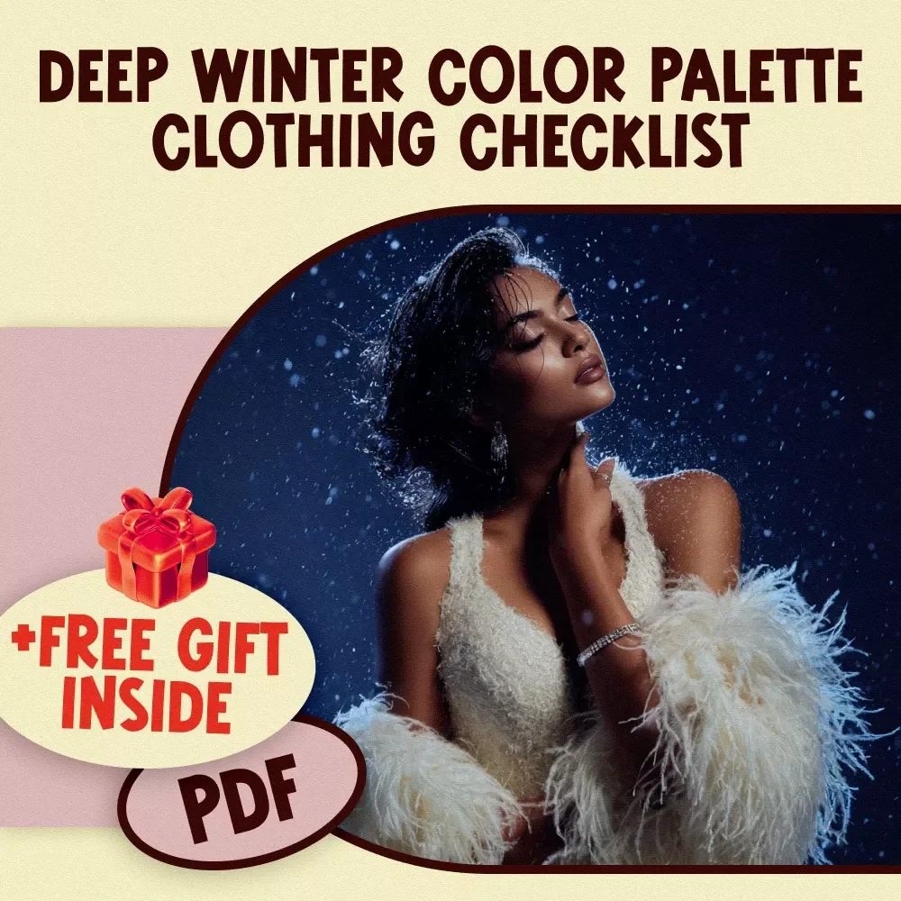 Deep Winter Color Palette Clothing Checklist – Perfect Your Wardrobe with Cool, Vivid Colors