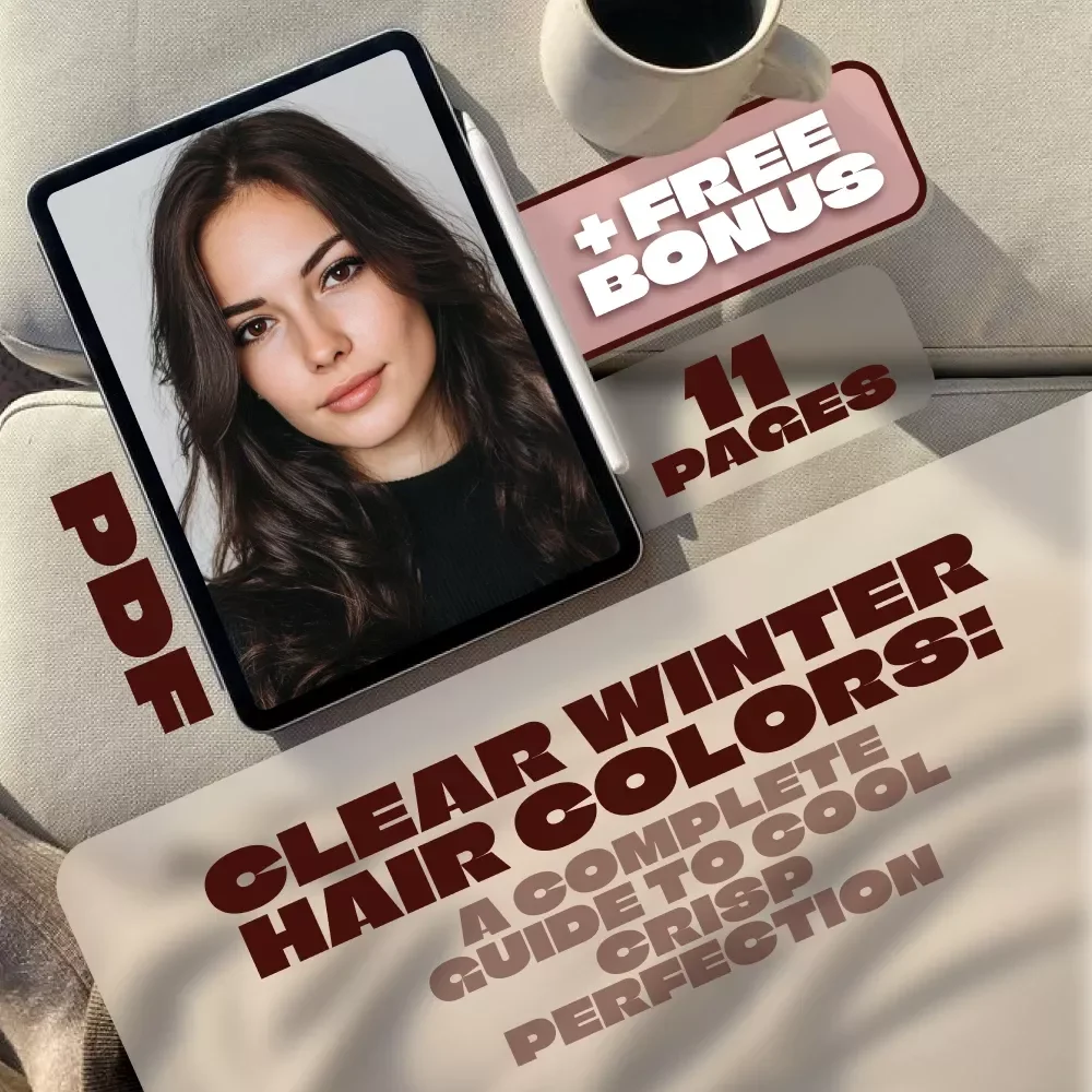 Clear Winter Hair Colors: A Complete Guide to Cool, Crisp Perfection - The Ultimate Clear Winter Hair Color Guide