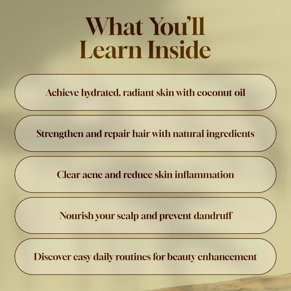 Glow Naturally: The Beauty Boosting Magic of Coconut Oil – A Guide to Coconut Oil Benefits for Beauty