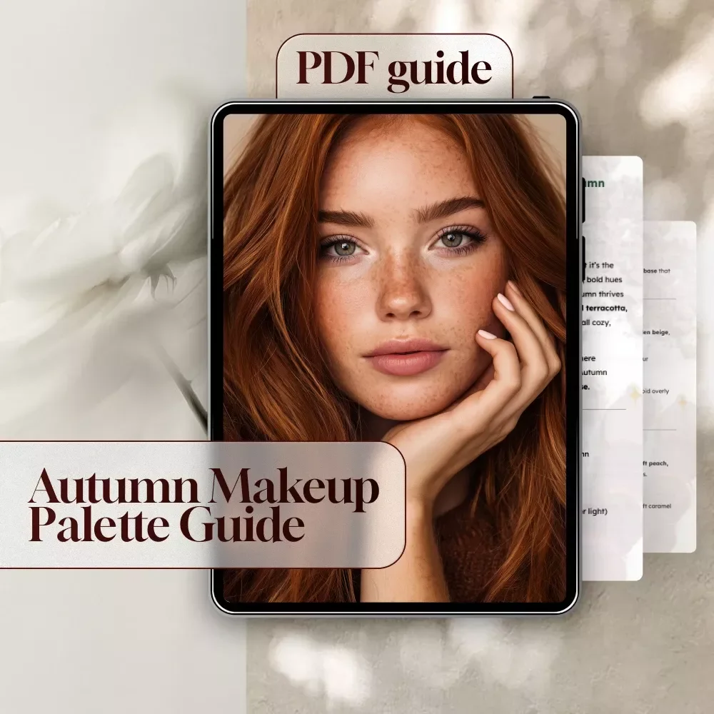 Effortless Elegance: Mastering the Soft Autumn Makeup Palette | Digital Guide for Soft Autumn Color Palette Makeup Lovers | eBook for Seasonal Color Analysis & Beauty