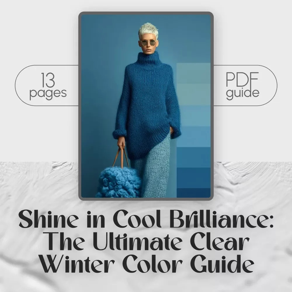 Shine in Cool Brilliance: The Ultimate Clear Winter Color Guide - Seasonal Color Analysis for Your Perfect Wardrobe