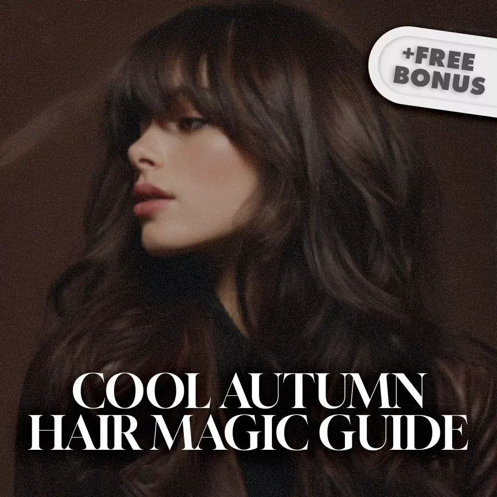 Cool Autumn Hair Magic: Find Your Perfect Shade for the Season | Digital Hair Color Guide for Cool Autumn Hair Colors, Fall Hair Color eBook, Seasonal Shade Checklist