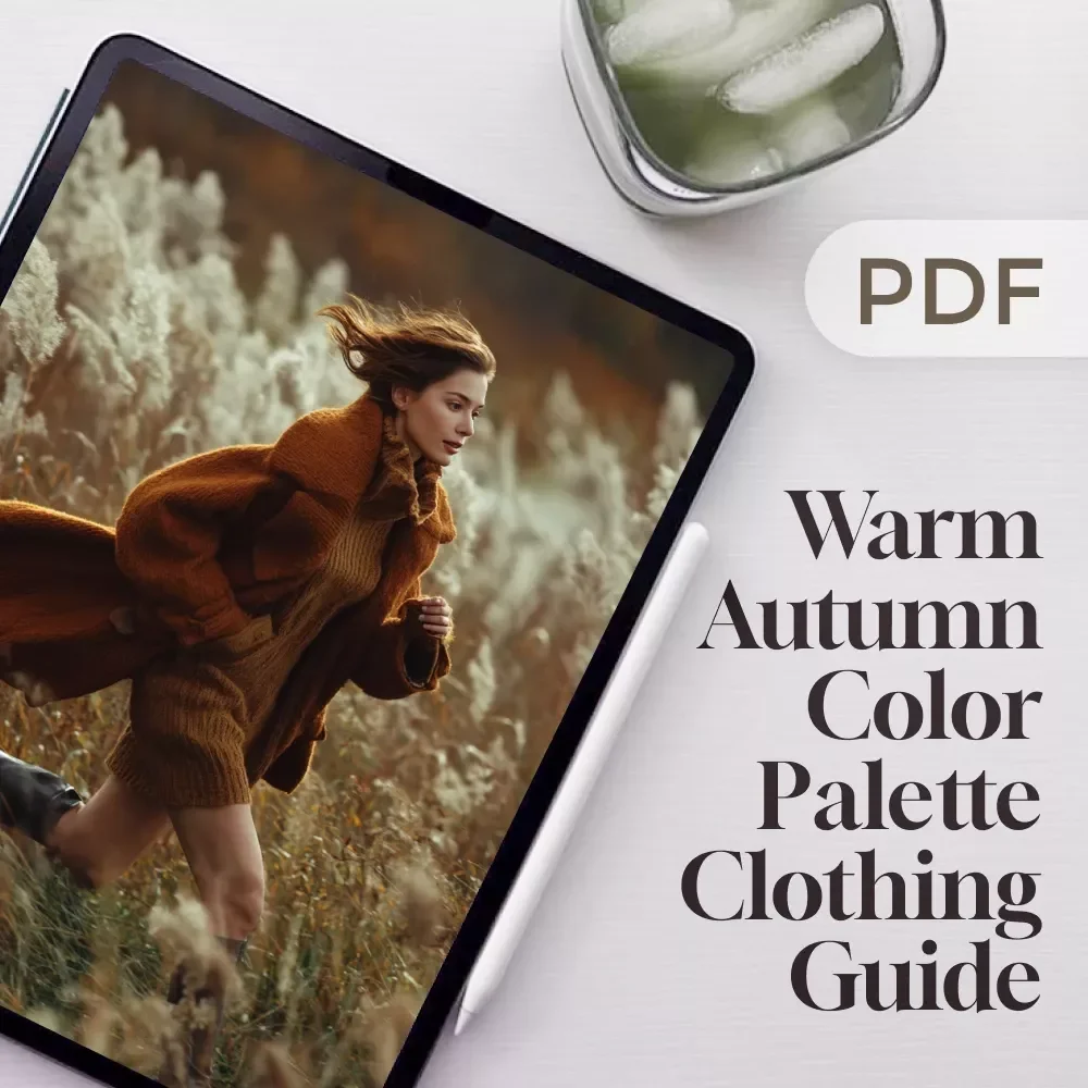 Glow in Warm Autumn: Your Ultimate Style Palette for Cozy, Radiant Looks | Warm Autumn Color Palette Clothing Guide | eBook for Seasonal Wardrobe Styling