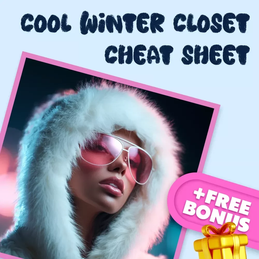 Cool Winter Closet Cheat Sheet - Build Your Perfect Wardrobe with Cool Winter Colors