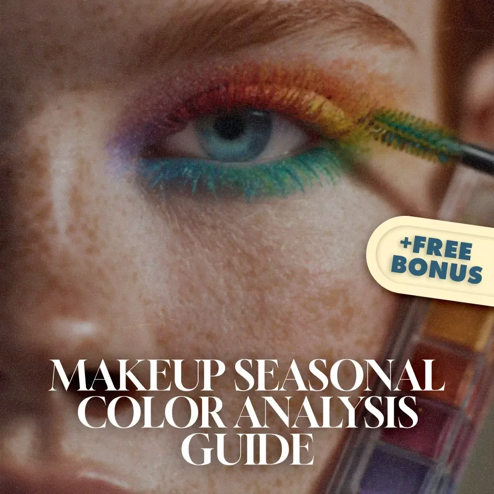 Glow by Season: Your Ultimate Guide to Makeup Color Analysis | Digital Download eBook for Makeup Seasonal Color Analysis, Beauty Palette Guide & Checklist