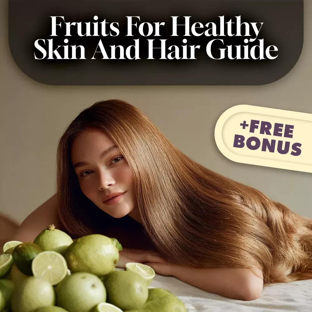 Glow Inside Out: The Skin & Hair Fruit Fix | Guide for Fruits for Healthy Skin and Hair | Glow-Up eBook + Fruit Checklist + Digital Download