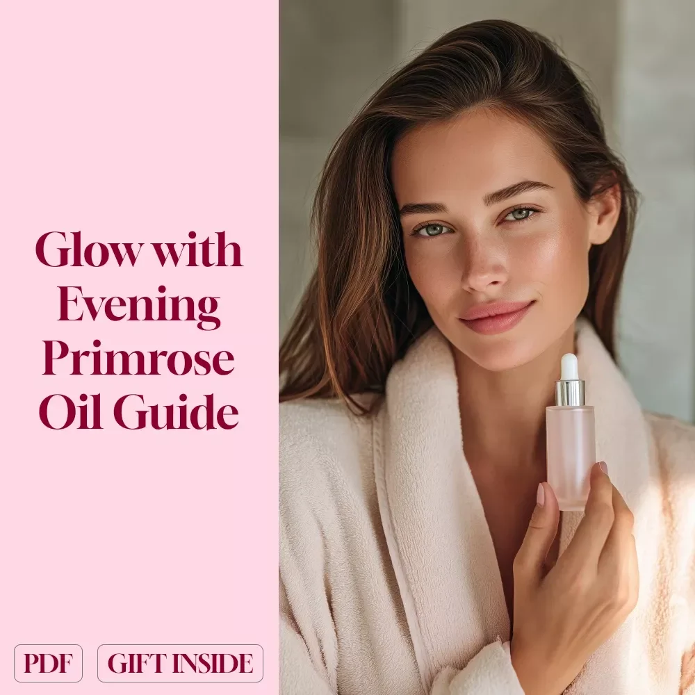 Glow with Evening Primrose Oil: Unlock Radiant Skin and Balanced Hormones – eBook Guide