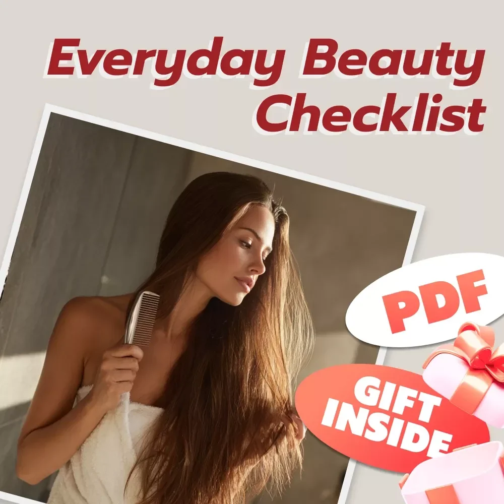 Glow On, Gorgeous: The Ultimate Everyday Beauty Checklist | Digital Download | Everyday Beauty Tips Guide, Skincare & Makeup Routine PDF