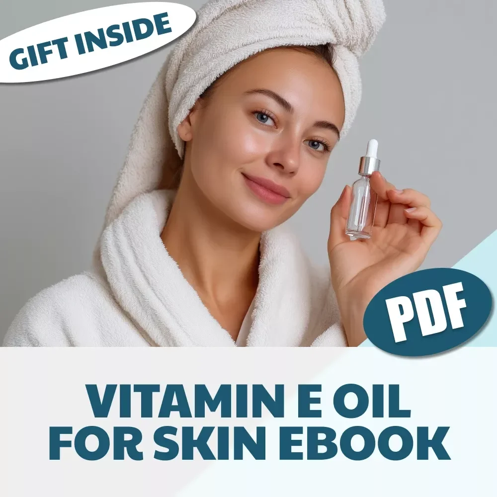 Glow Naturally with Vitamin E Oil – Your Skin’s Ultimate Ally | Skincare Guide | Vitamin E Oil for Skin eBook | Natural Beauty Digital Download