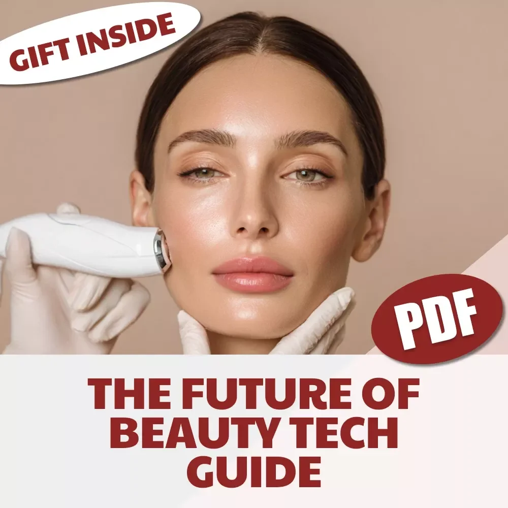 Glow Up: The Future of Beauty Tech | Digital Guide for Skincare Devices, AI Beauty, Smart Mirrors & More | Beauty Tech eBook Download