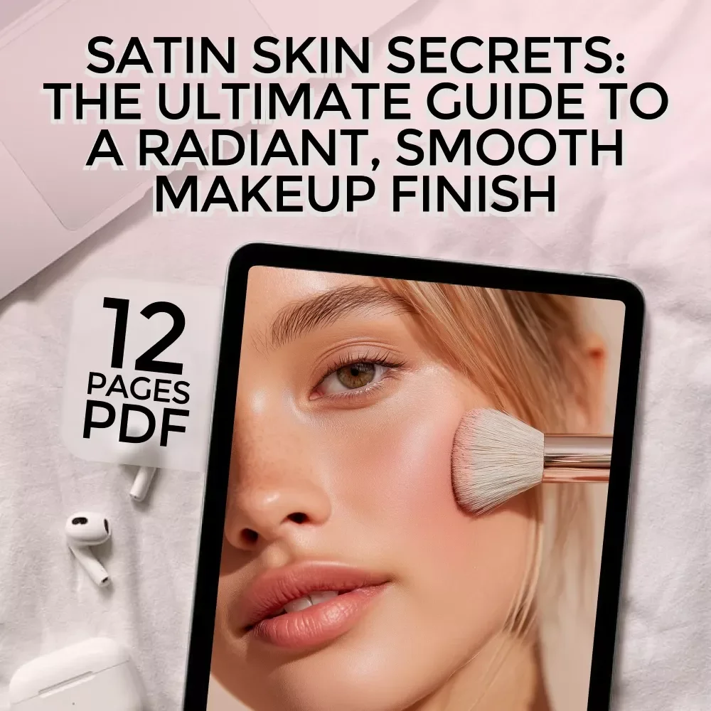 Satin Skin Secrets: The Ultimate Guide to a Radiant, Smooth Makeup Finish | Satin Skin Makeup eBook & Digital Guide for Flawless Application