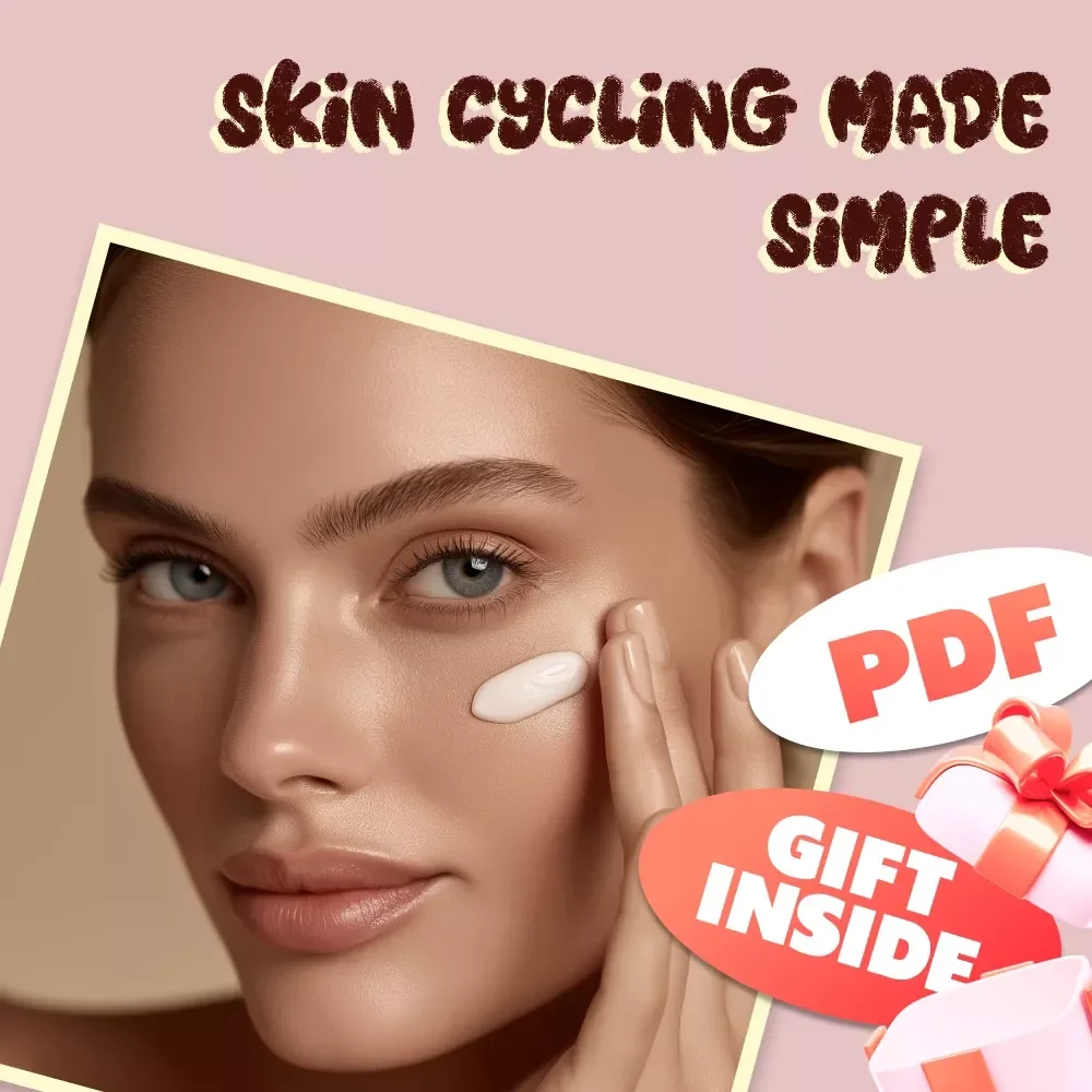Skin Cycling Made Simple – Skincare Checklist for Beginners | Digital Download Skin Cycling Routine Tracker