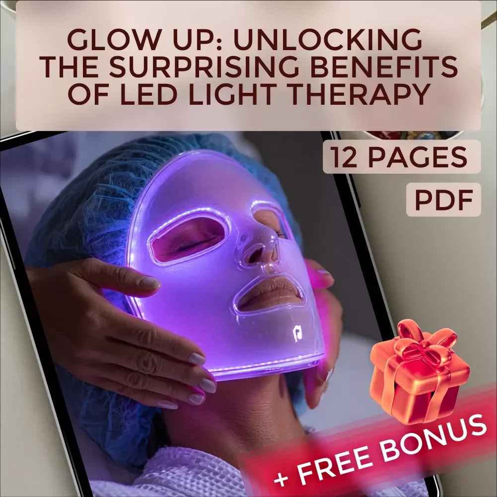 Glow Up: Unlocking the Surprising Benefits of LED Light Therapy - Digital Guide to LED Skin Rejuvenation, Acne Relief & More