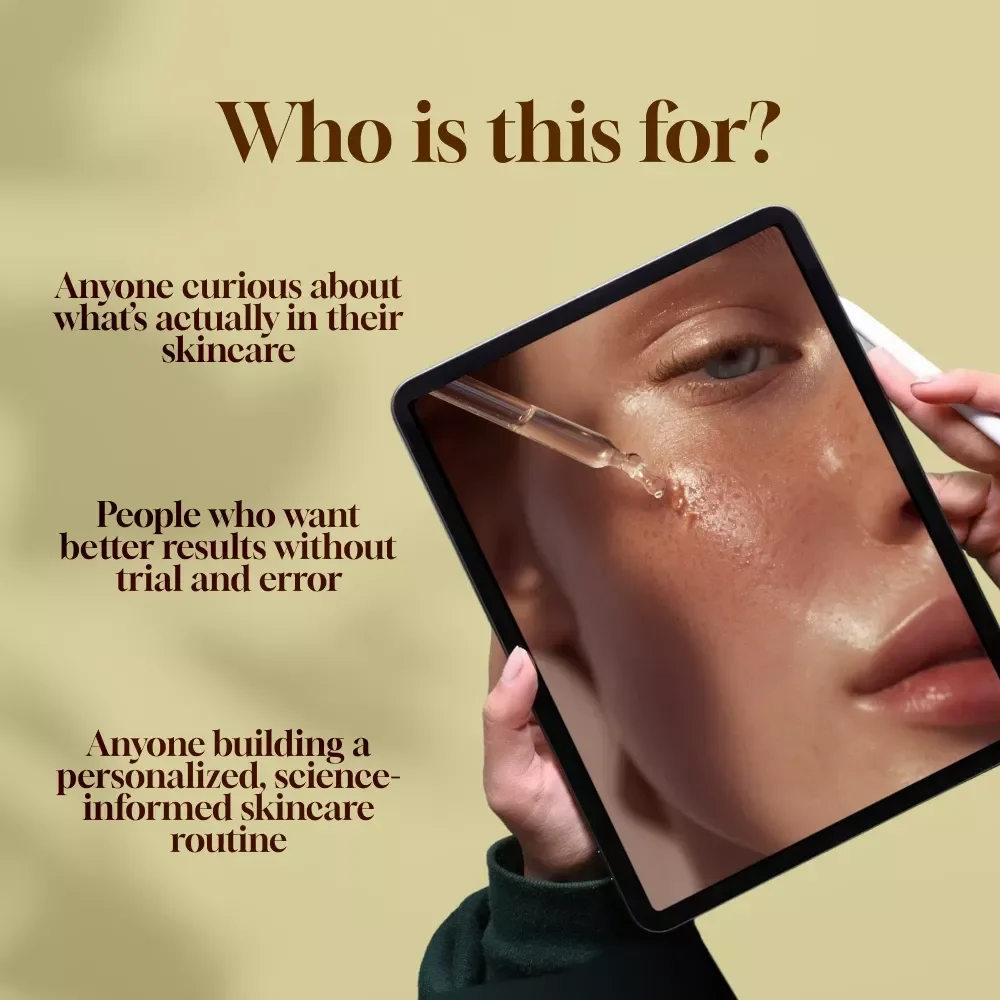 Glow Science: Unlocking the Power of Active Ingredients in Skincare | Skincare eBook, Digital Guide, Skincare Checklist | What Are Active Ingredients in Skincare