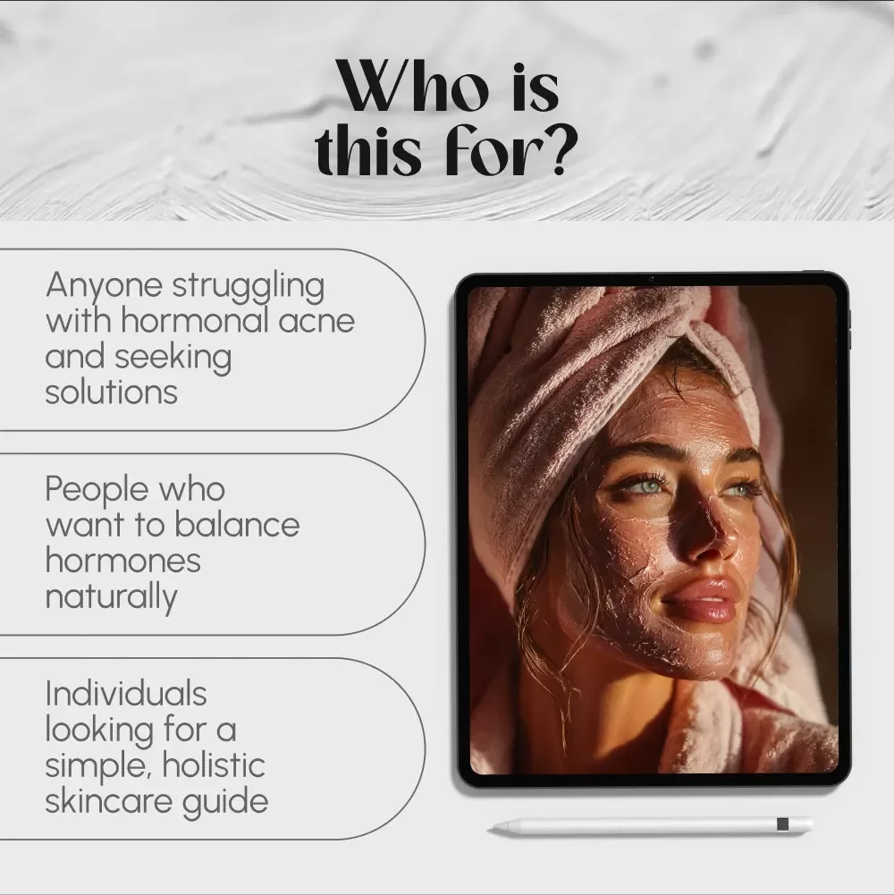 Clear Skin, Calm Hormones: The Smart Guide to Beating Hormonal Acne – Best Skincare for Hormonal Acne eBook