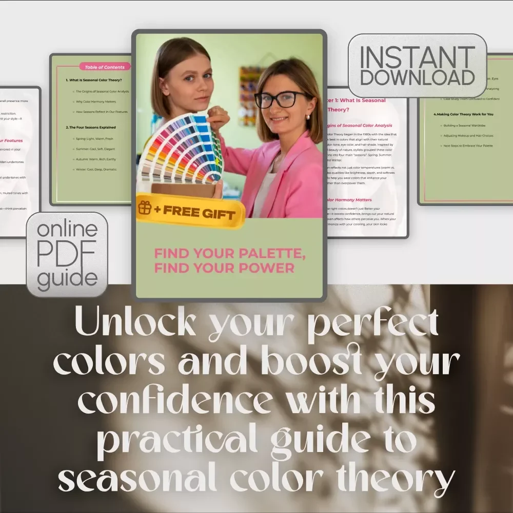 Find Your Palette, Find Your Power - A Seasonal Color Theory Guide to Discover Your Perfect Colors