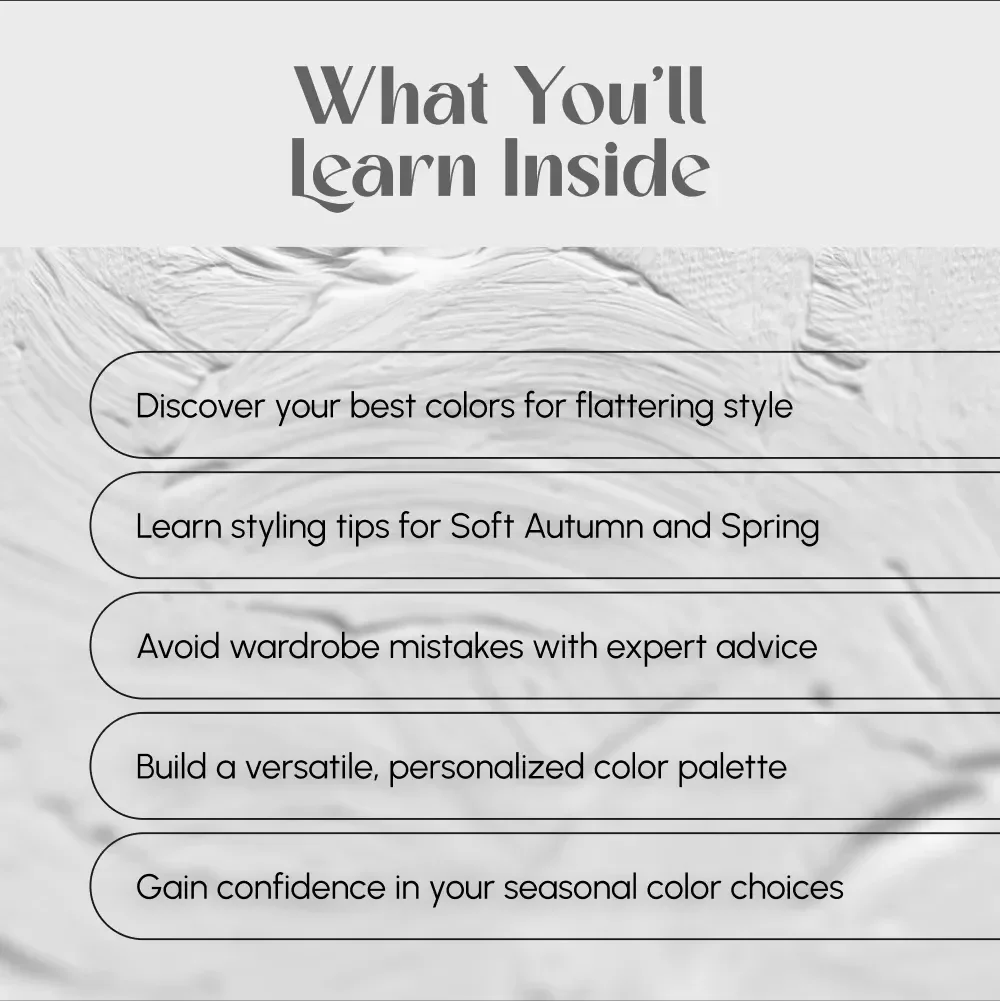 Soft Seasons Unveiled: Mastering the Art of Soft Autumn vs Soft Spring – A Complete Guide