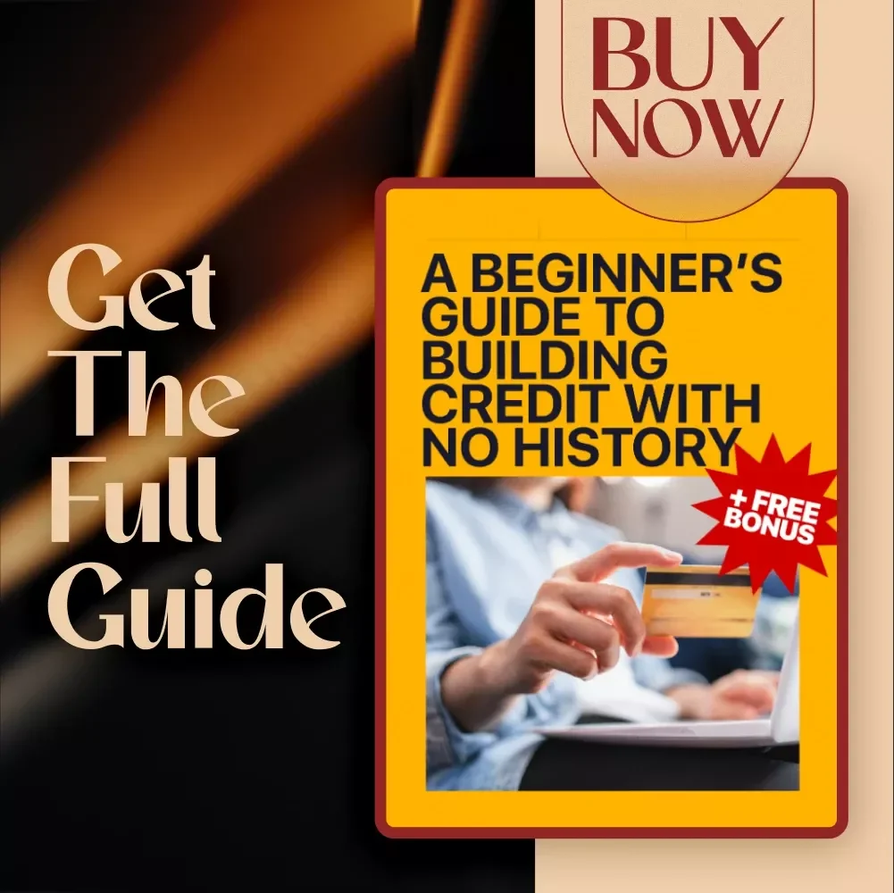 A Beginner’s Guide to Building Credit with No History – Digital Download | How to Build Credit with No Credit History Guide for Beginners, eBook, Credit Checklist