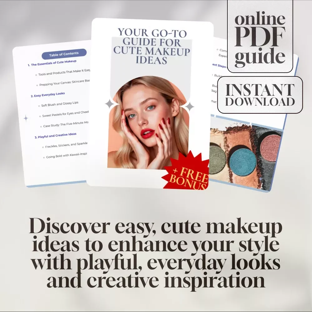 Your Go-To Guide for Cute Makeup Ideas: Easy, Playful, and Creative Makeup Looks