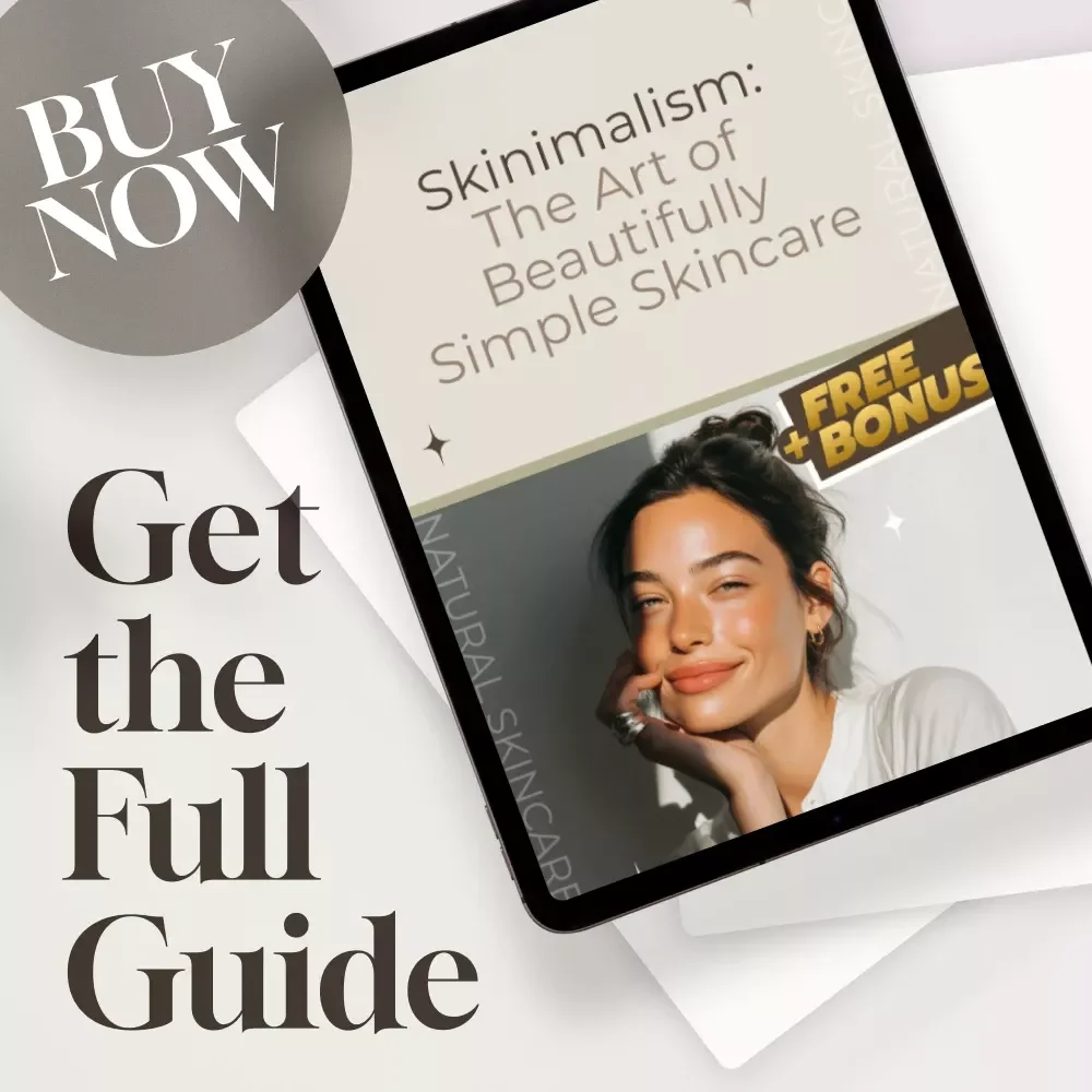 Skinimalism: The Art of Beautifully Simple Skincare | Minimal Skincare Guide | Digital Skincare Routine eBook | Skinimalist Lifestyle PDF