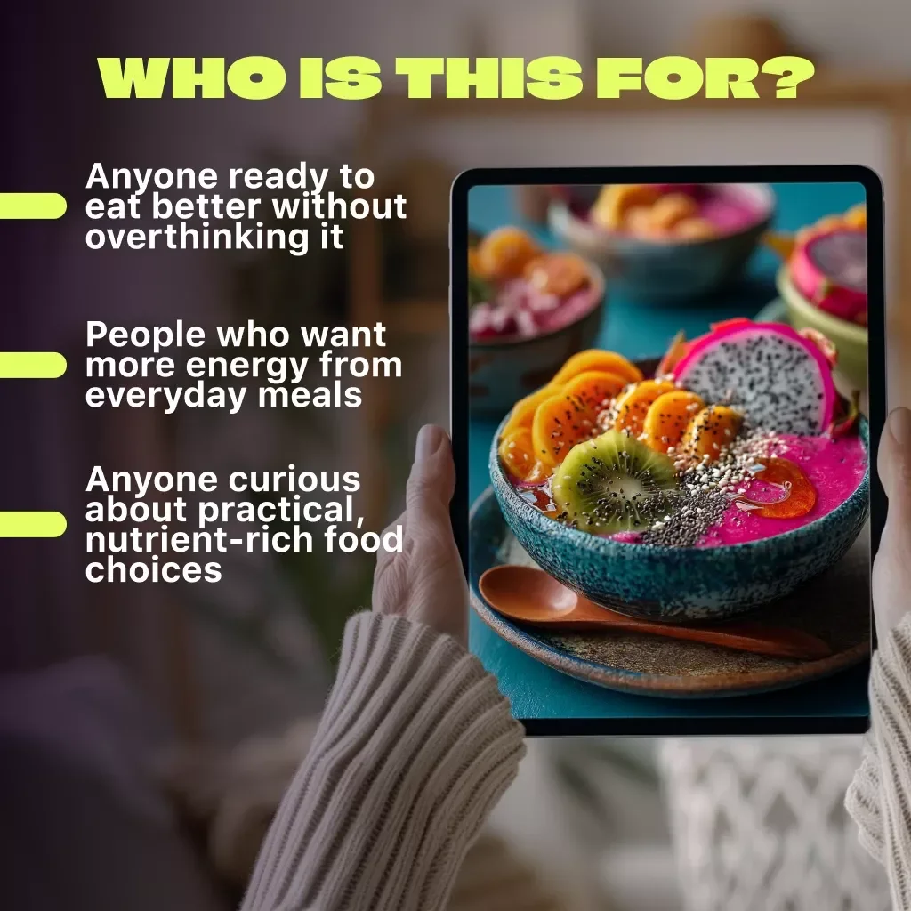 Everyday Superfoods: Your Ultimate Guide to Healthy Foods | List of Healthy Foods to Eat Everyday | Digital Download Wellness Guide