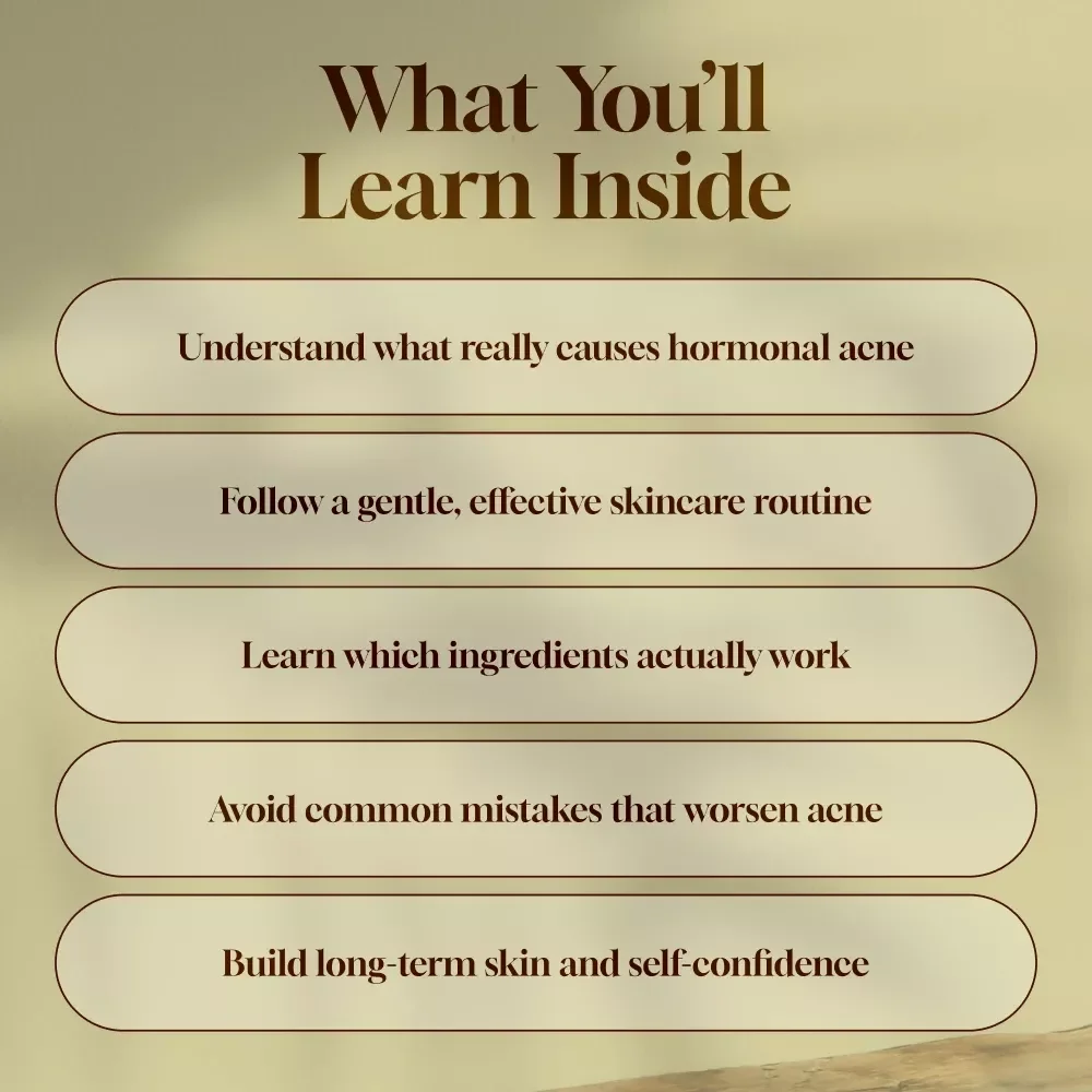Hormonal Acne Demystified: A Clear-Skin Routine That Works | Hormonal Acne Skincare Routine Guide eBook PDF Download