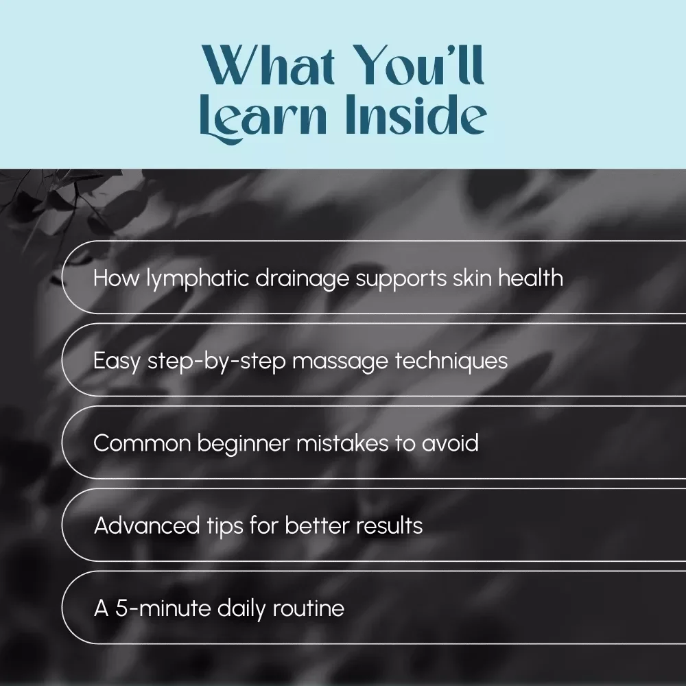 Glow & Flow: Your Complete Guide to Facial Lymphatic Drainage Massage – Digital Download