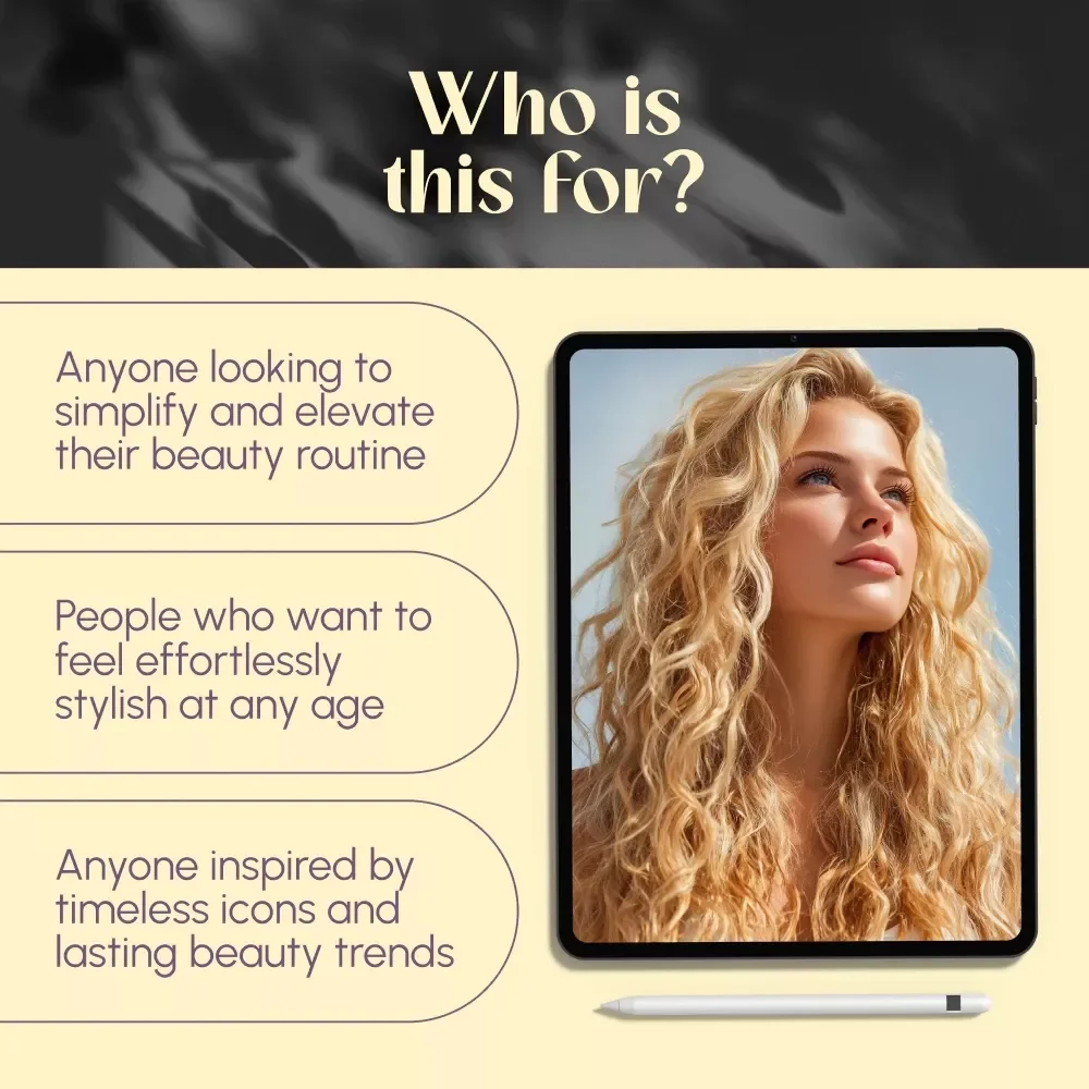 Timeless Radiance: Beauty Trends That Never Fade | Timeless Beauty Trends Digital Guide | Classic Makeup & Elegance Tips