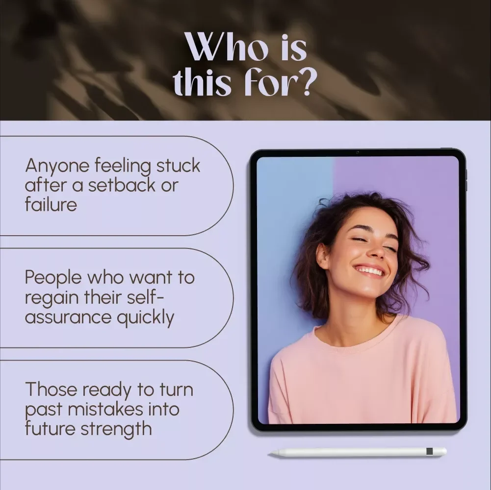 Bounce Back Bold: Your Guide to Regaining Lost Confidence | Digital Download | How to Regain Lost Confidence Workbook | Self-Improvement eBook