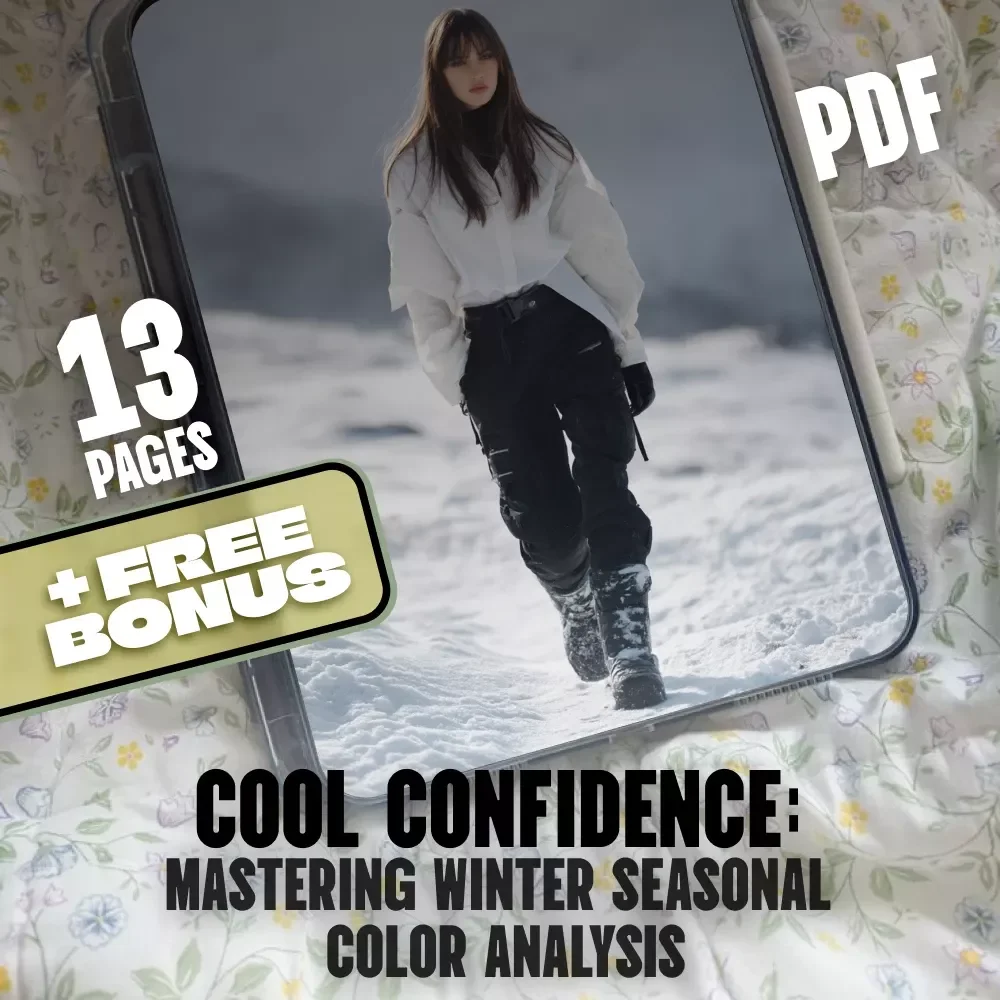 Cool Confidence: Mastering Winter Seasonal Color Analysis Guide - Your Winter Palette for Fashion and Style