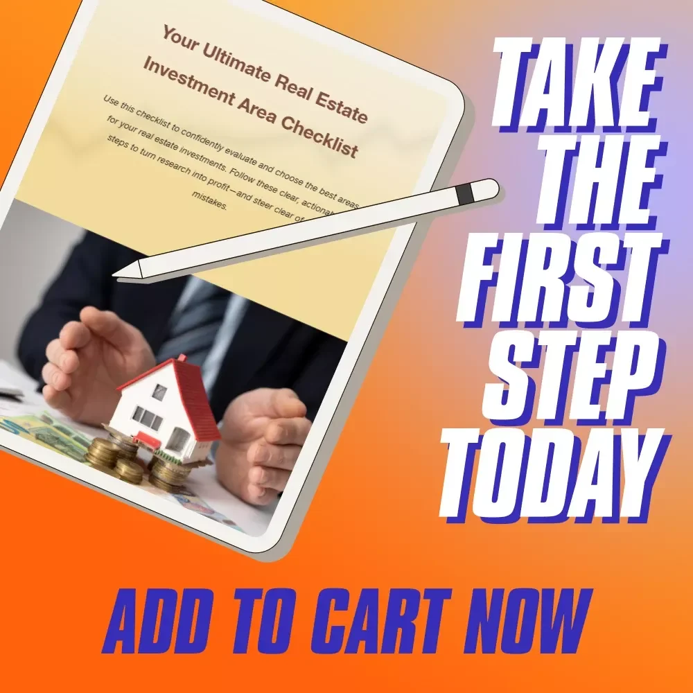Your Ultimate Real Estate Investment Area Checklist – Best Areas to Invest in Real Estate | Digital Download