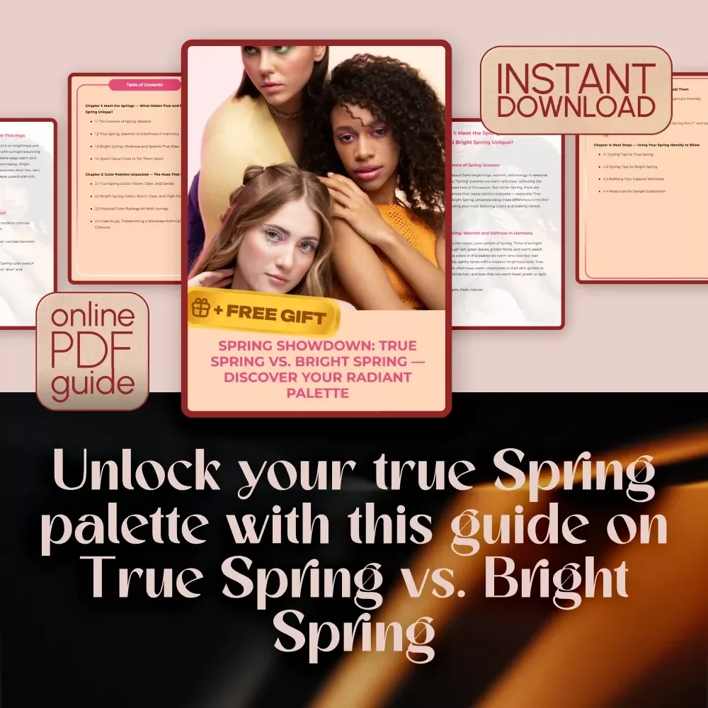 Spring Showdown: True Spring vs. Bright Spring — Discover Your Radiant Palette | Ultimate Guide