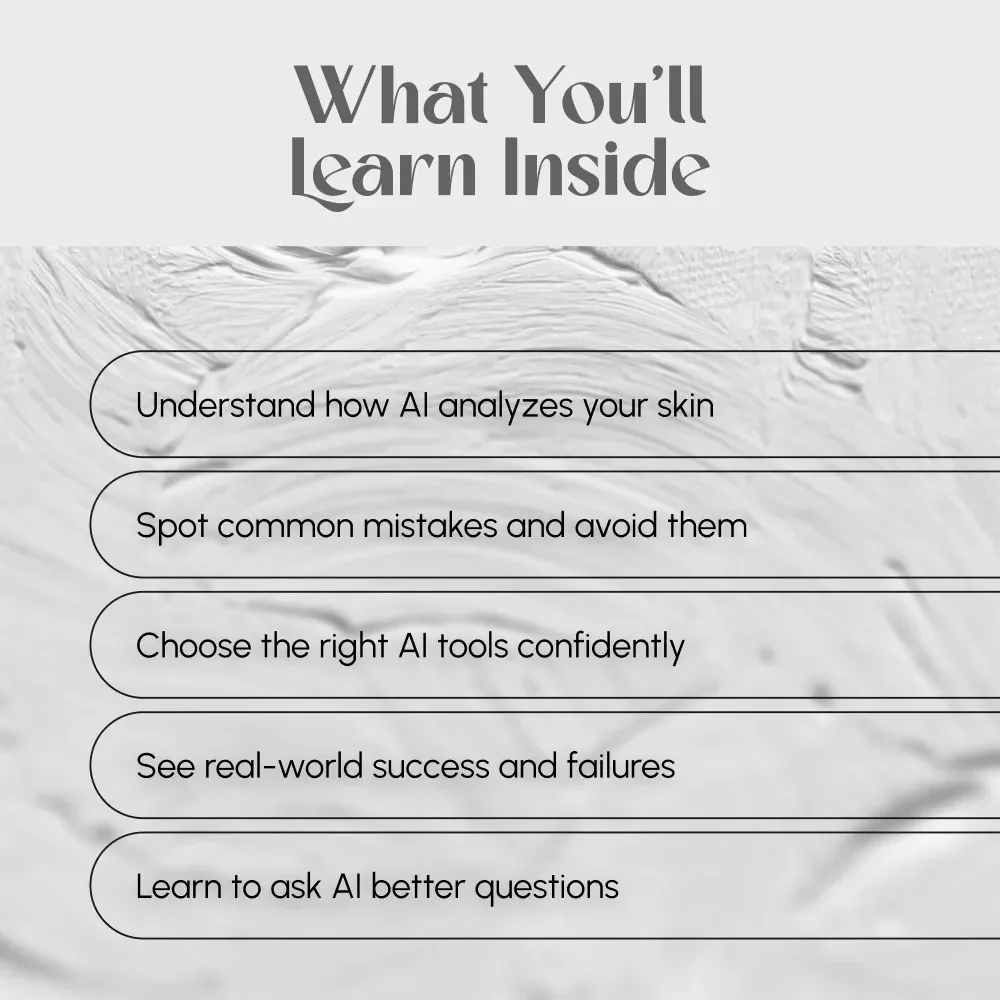 Clear Skin, Smart Tech: A Beginner’s Guide to AI Skin Condition Analysis | Digital Guide for AI in Dermatology, Skin Health & Smart Beauty Tools