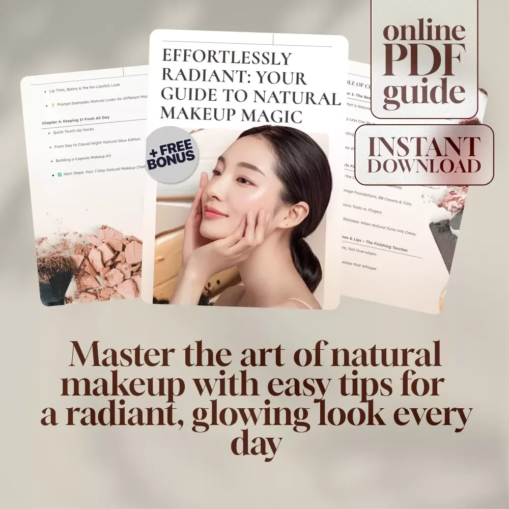 Effortlessly Radiant: Your Guide to Natural Makeup Magic – The Ultimate Digital Guide for Natural Makeup Ideas