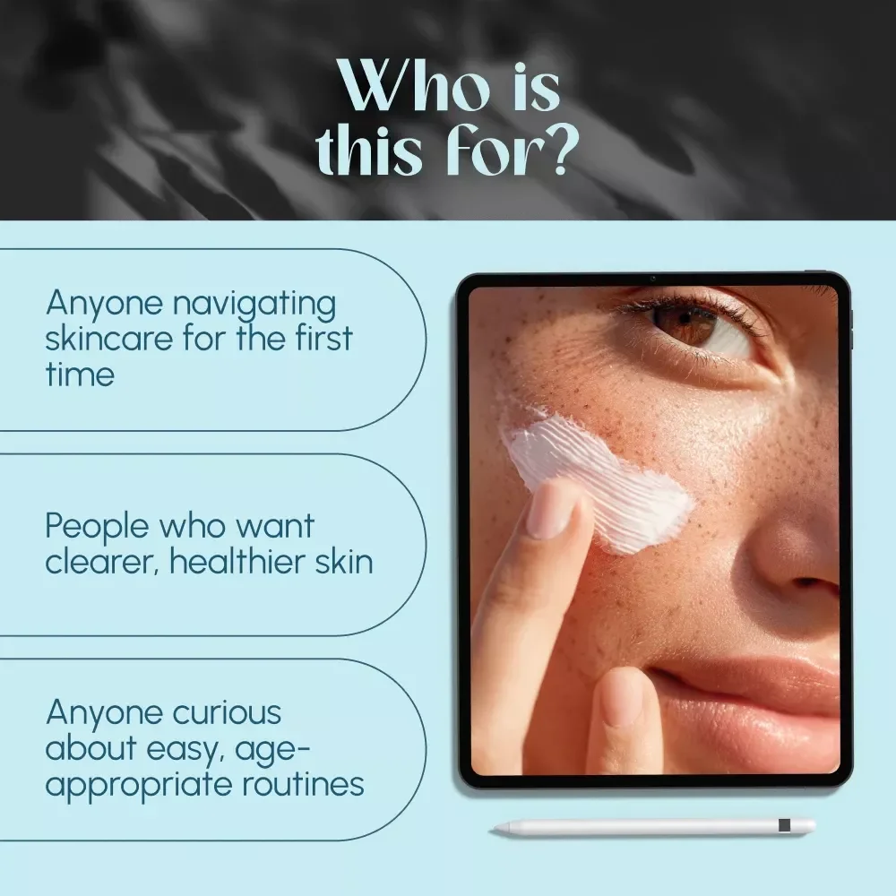 Glow Up: The Ultimate Skincare Routine for Teenage Girls | Digital Skincare Guide | Skincare Routine for Teenage Girl | Teen Beauty eBook
