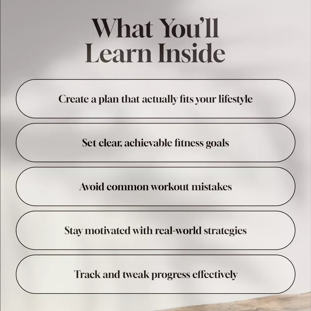 A Practical Guide to Designing Your Perfect Exercise Program | How to Create an Exercise Program eBook for Fitness Goals, Workout Planning & More – Digital Download