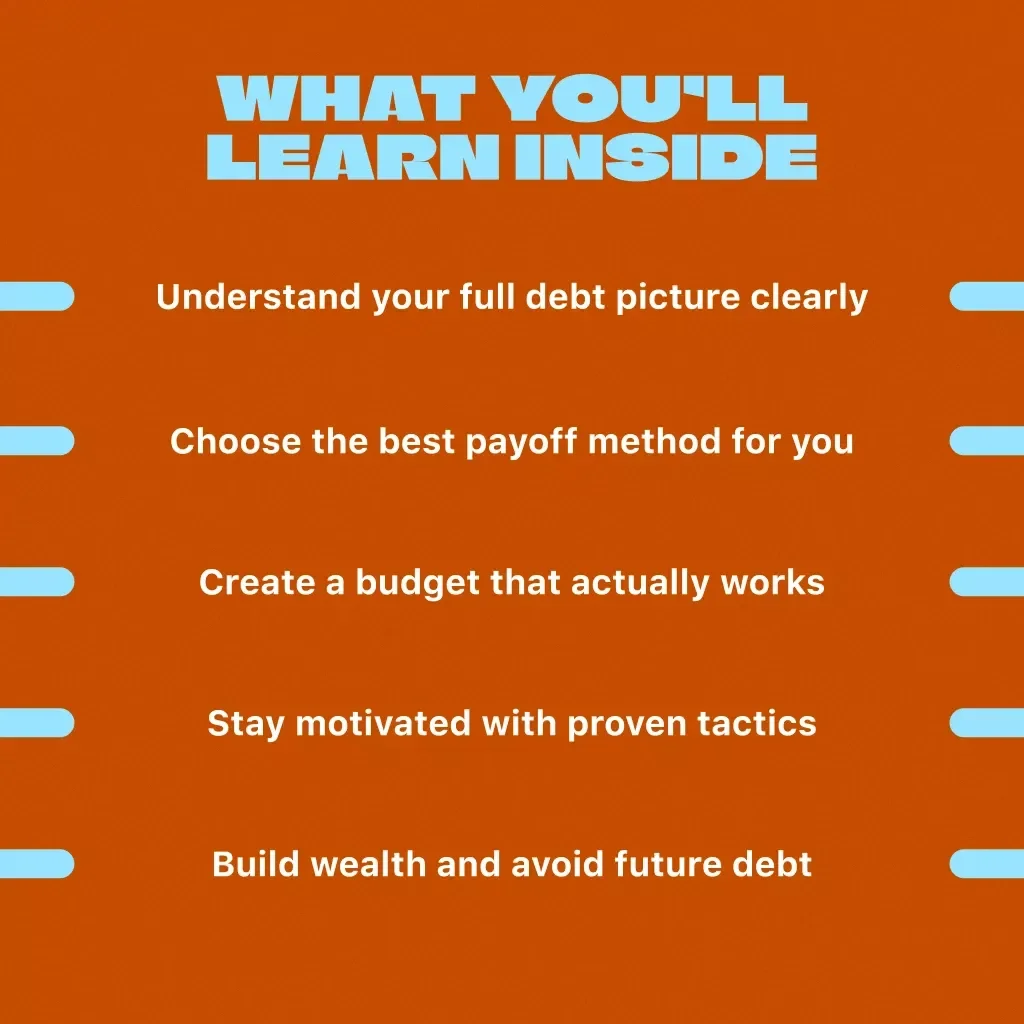 A Step-by-Step Guide to Paying Off Your Debt and Regaining Control | How to Pay Off Your Debt | Digital Guide eBook for Financial Freedom