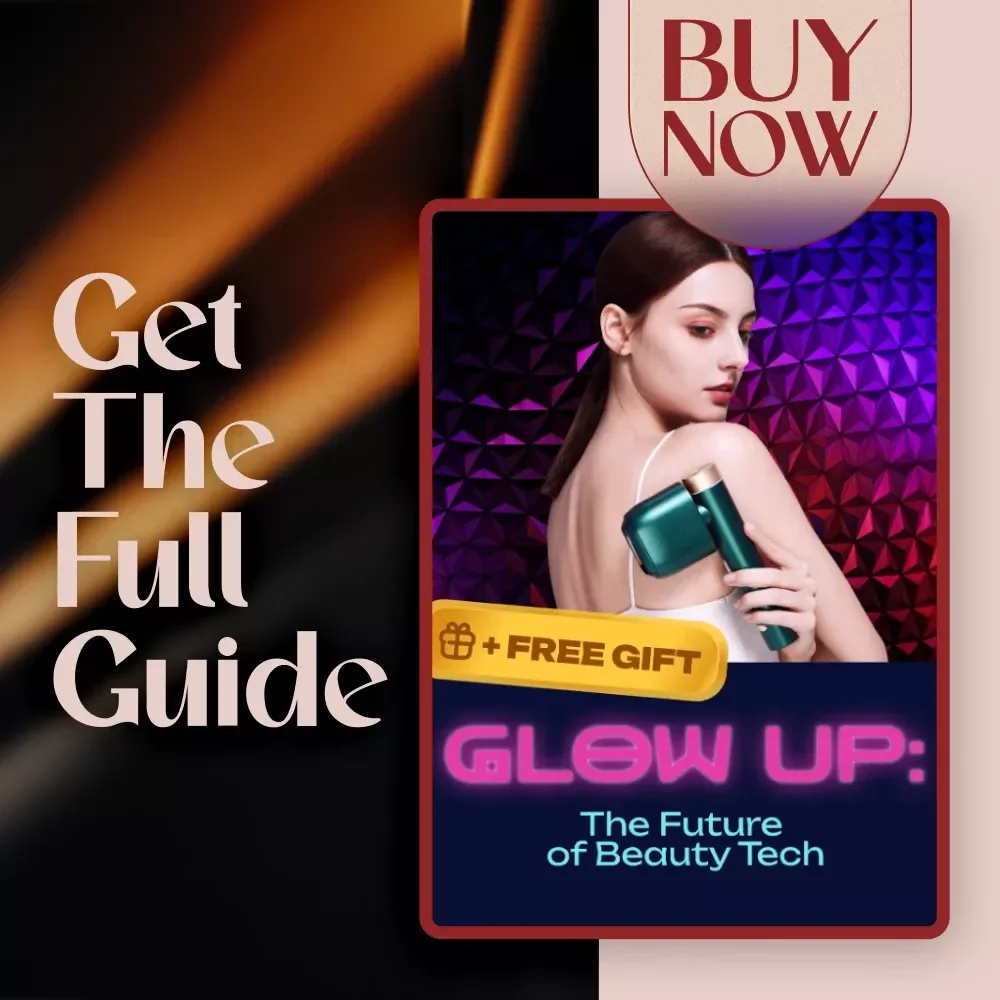 Glow Up: The Future of Beauty Tech | Digital Guide for Skincare Devices, AI Beauty, Smart Mirrors & More | Beauty Tech eBook Download