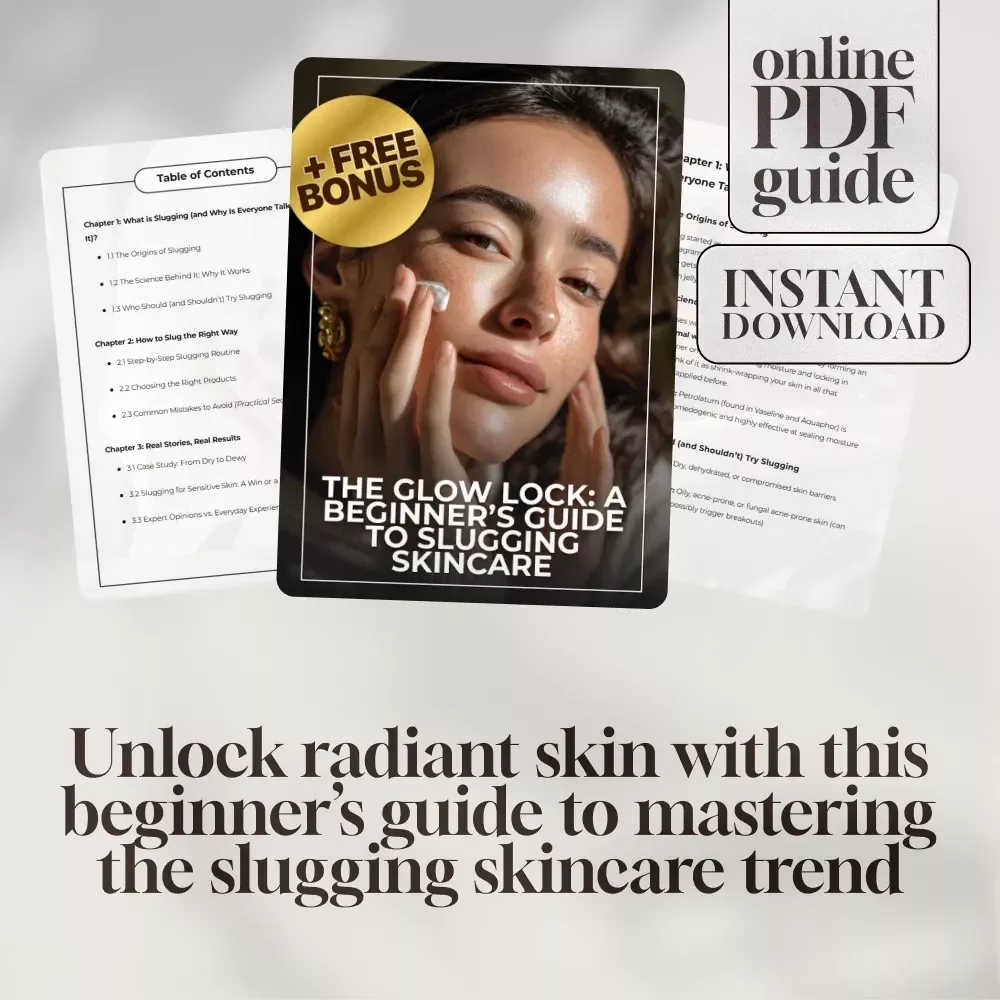 The Glow Lock: A Beginner’s Guide to Slugging Skincare | Digital Skincare Guide for Dewy, Healthy Skin | Slugging Skincare Routine eBook PDF Download